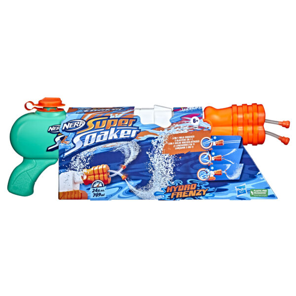 *Pistola hasbro nerf super soaker hydro frenzy