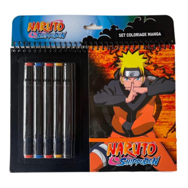 *Bloc de dibujo naruto 50 páginas