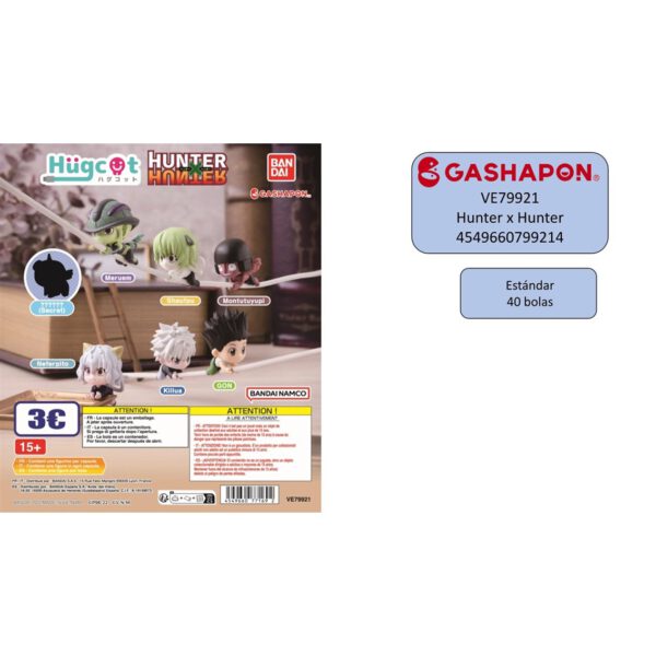 *Set gashapon figuras bandai lote 40 articulos hunter x hunter hugcot chimera ant arc