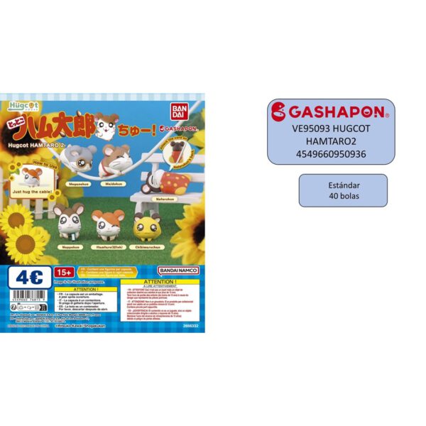*Set gashapon figuras bandai lote 40 articulos hamtaro 2 hugcot