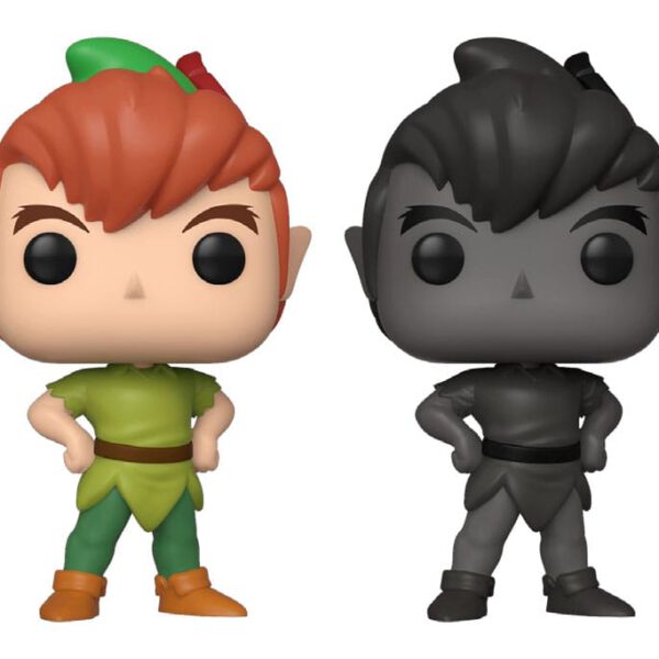 *Pack de 2 funko pops disney peter pan con sombra
