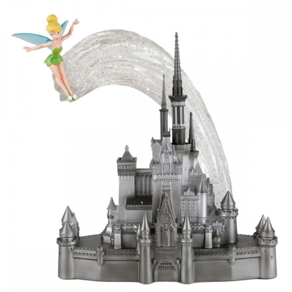 *Figura decorativa enesco disney 100 castillo junto a campanilla