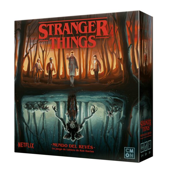 *Juego de mesa stranger things mundo del reves edad recomendada 12 años