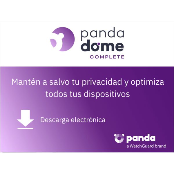 *Antivirus panda dome complete 1 dispositivo 3 años esd licencia electronica