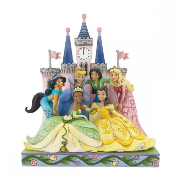 *Figura decorativa eneso disney princesas en castillo