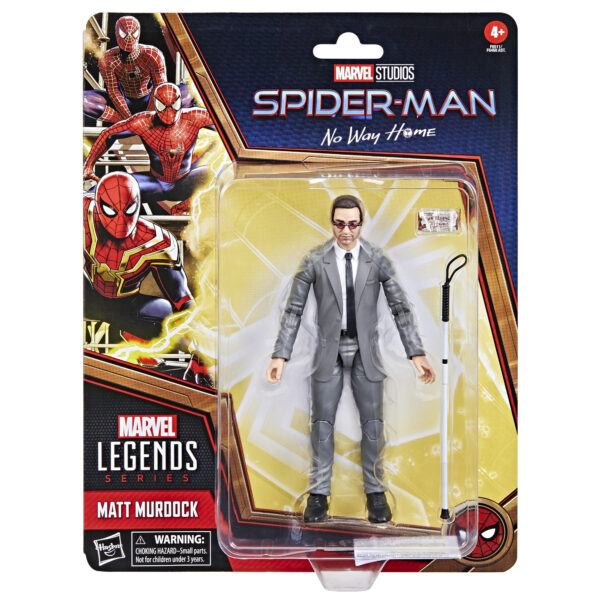 *Figura hasbro marvel legends series spider - man no way home matt murdock