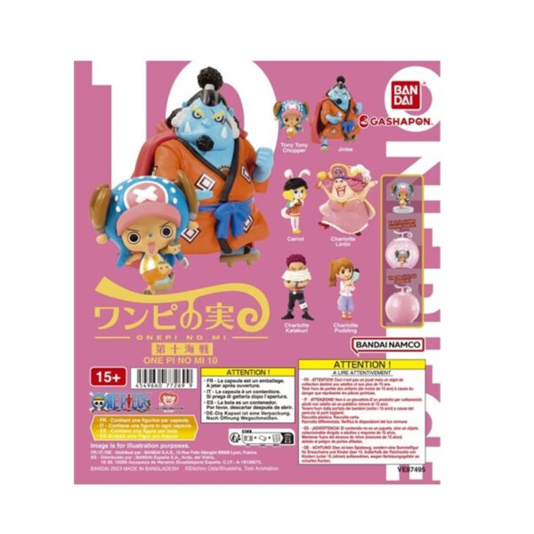 *Set gashapon figuras bandai lote 20 articulos one piece no mi 10