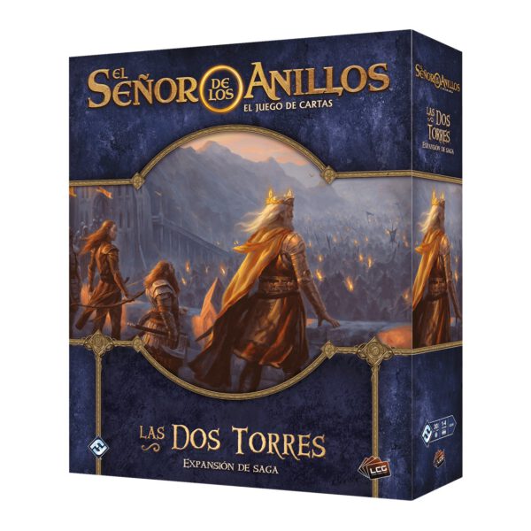 *Juego de mesa juego de cartas el señor de los anillos las dos torres expansion de saga edad recomendada 14 años