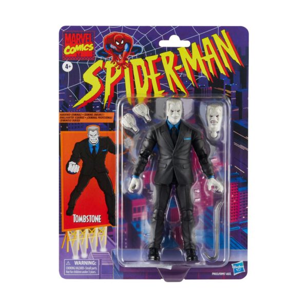 *Figura hasbro marvel comics spider - man tombstone