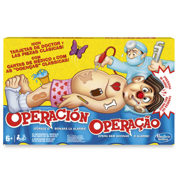 *Juego hasbro classic operation refresh