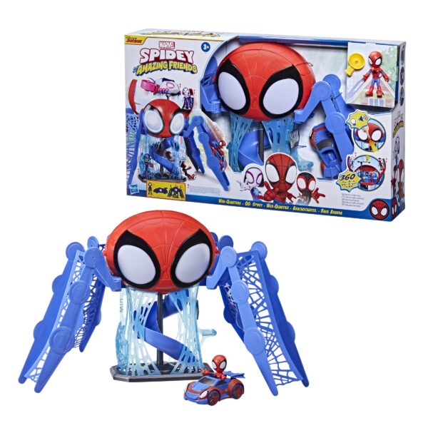 *Juego hasbro spidey and his amazing friends aracnocuartel