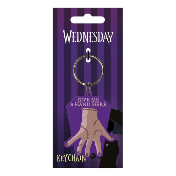 *Llavero pyramid wednesday addams give me a hand