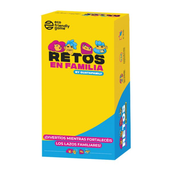 *Juego de mesa retos en familia edad recomendada 8 años