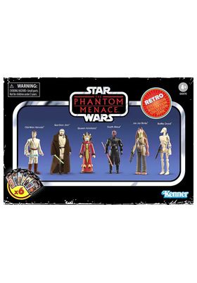 *Figuras hasbro star wars phantom menace retro collection