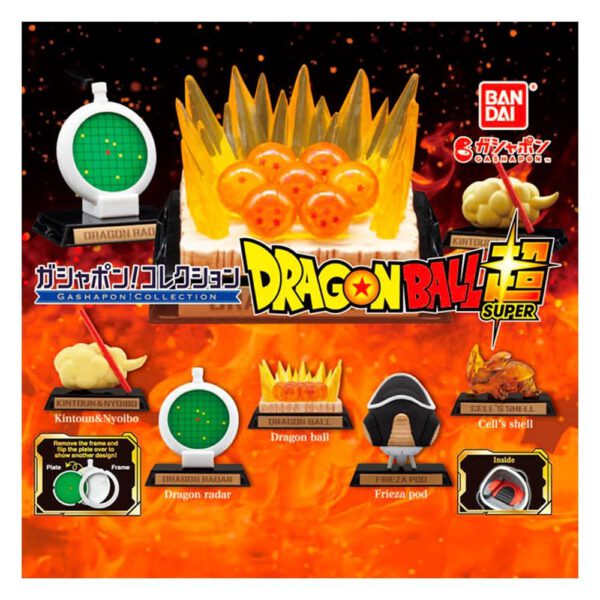 *Set gashapon replica figura bandai lote 30 articulos dragon ball gashapon collection 01