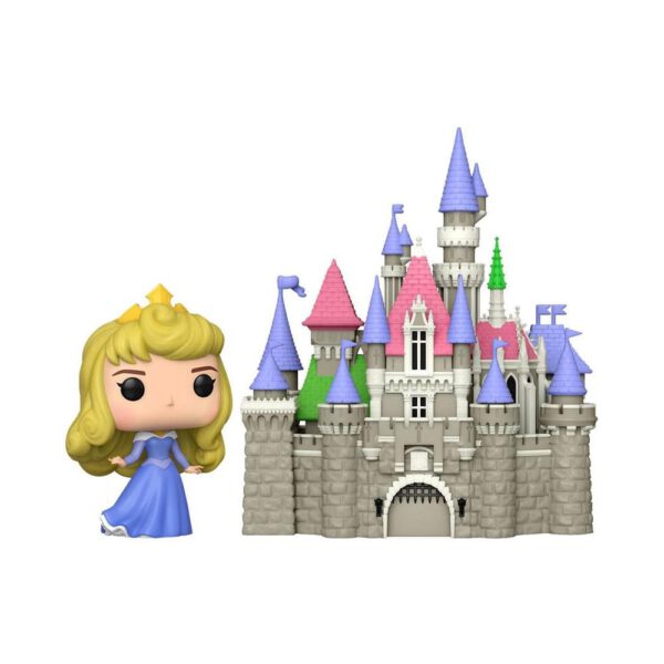 *Funko pop town disney ultimate princess princesa aurora con castillo 56353