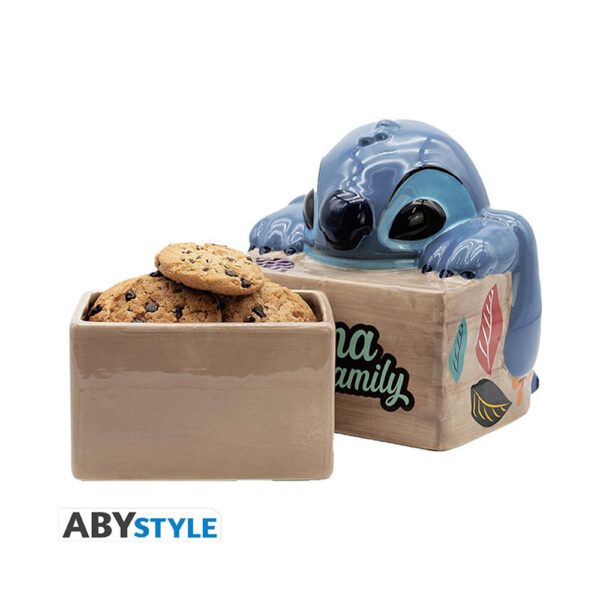*Replica abystyle disney lilo & stitch ohana recipiente galletas