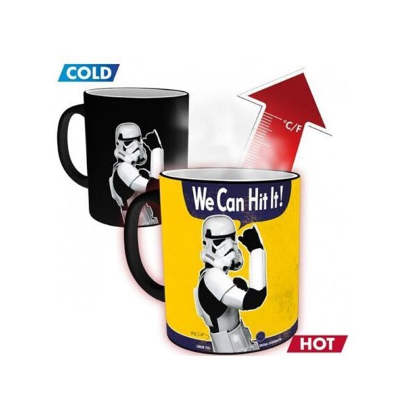 *Taza abystyle star wars original stormtrooper hit it 320 ml