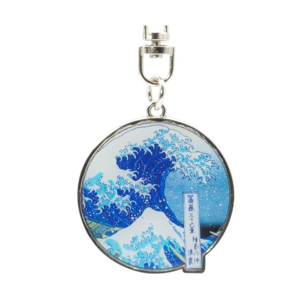 *Llavero abystyle clasico japones gran ola hokusai