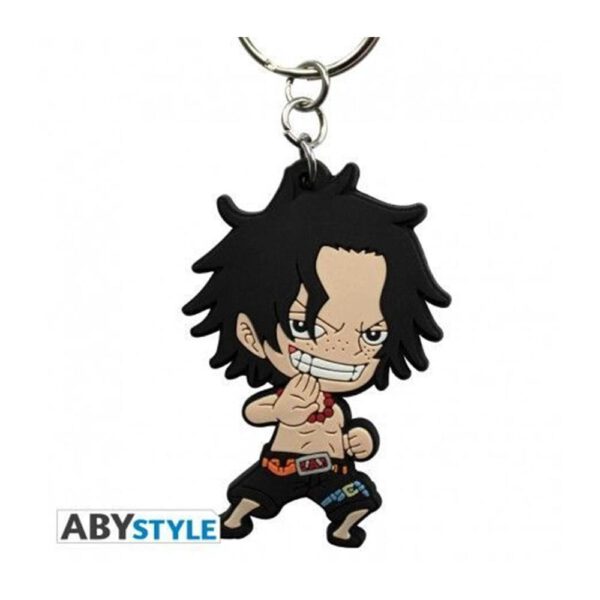 *Llavero abystyle pvc one piece ace