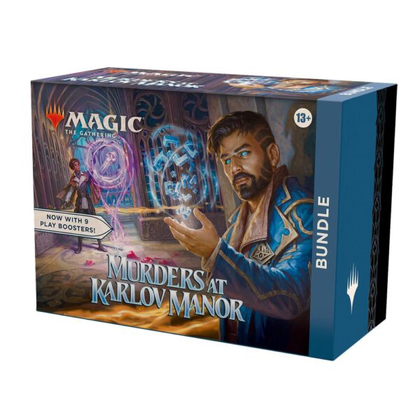 *Caja de cartas magic the gathering bundle murders at karlov manor inglés