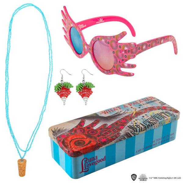 *Set de espectrogafas y joyas cinereplicas harry potter luna lovegood