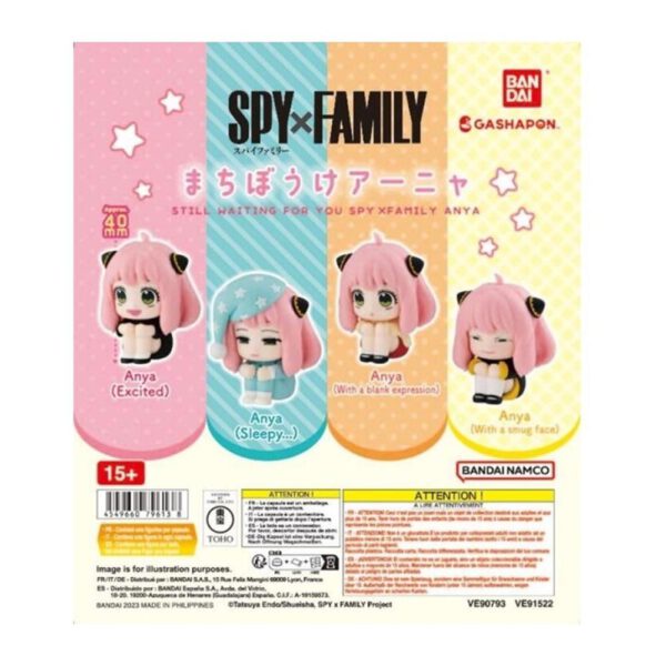 *Set gashapon 30 articulos spy x family still waiting for you anya