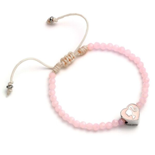 *Pulsera the carat shop barbie perlas rosas