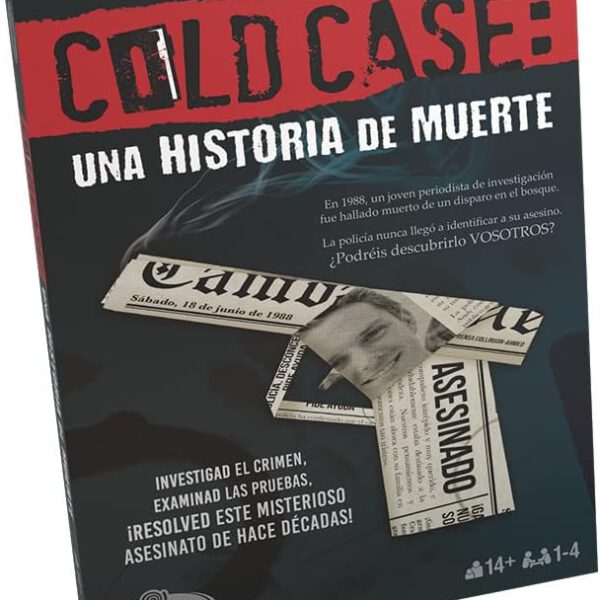 *Juego de mesa cold case 1 una historia de muerte caso policial
