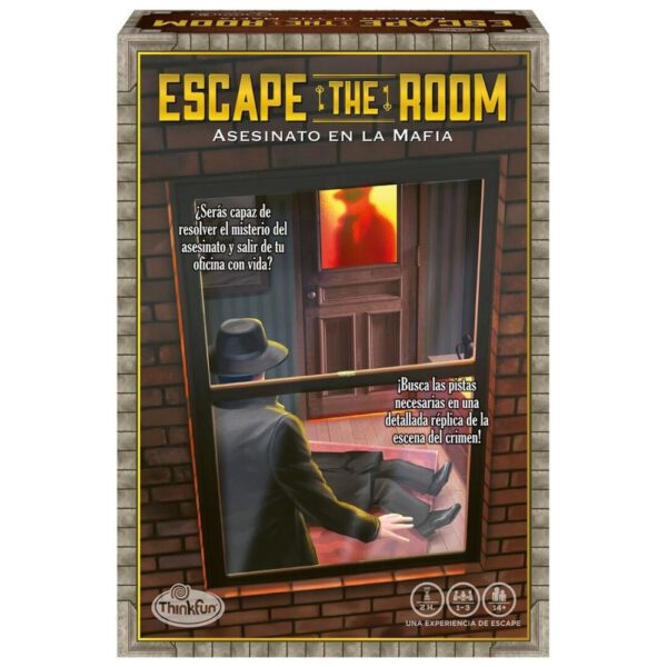 *Juego de mesa escape the room asesinato en la mafia