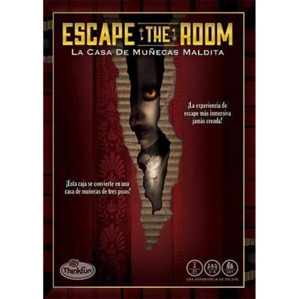 *Juego de mesa escape the room la casa de muñecas maldita