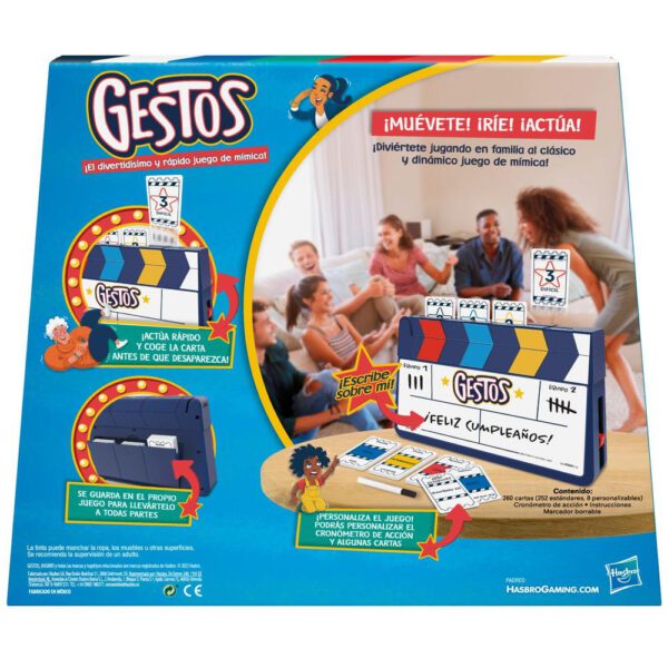 *Juego de mesa hasbro gestos