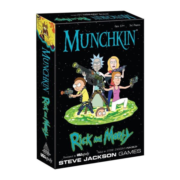 *Juego de mesa munchkin rick and morty edad recomendada 17 años idioma ingles