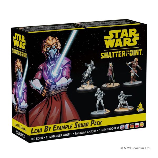 *Juego de mesa star wars shatterpoint lead by example squad pack