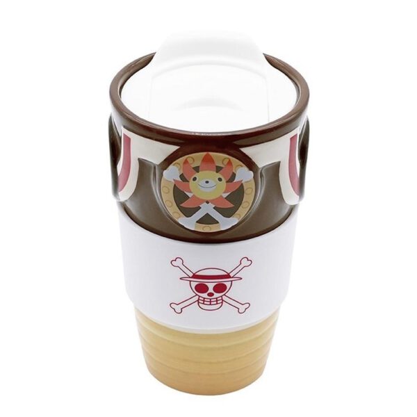 *Vaso de ceramica abystyle one piece thousand sunny