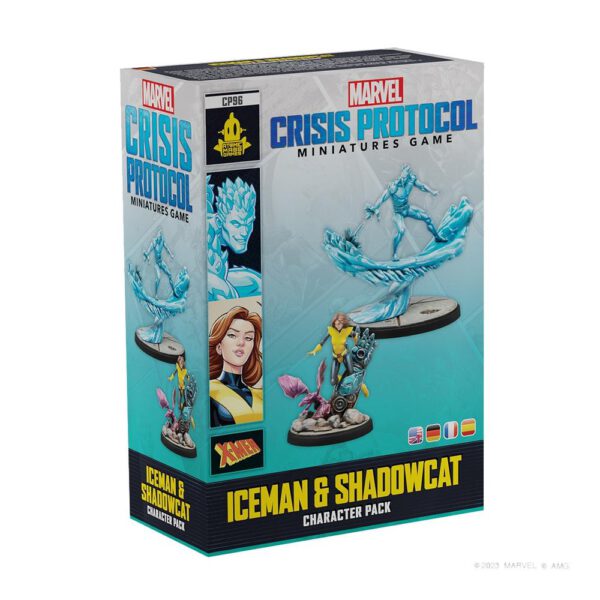 *Juego de mesa marvel crisis protocol iceman & shadowcat edad recomendada 14 años