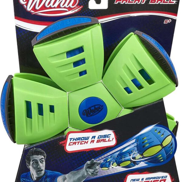 *Juguete pelota disco wahu phlat ball verde