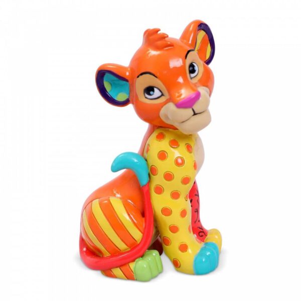 *Figura enesco disney el rey león simba sentado estilo britto