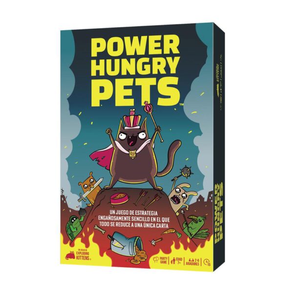 *Juego de mesa power hungry pets edad recomendada 7 años