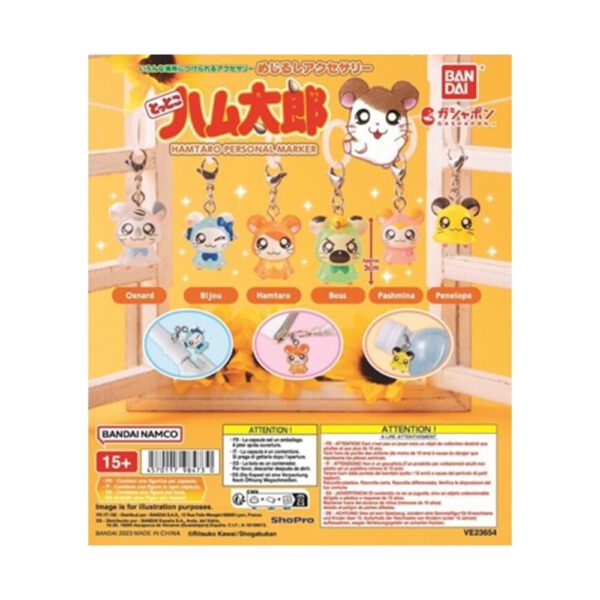 *Surtido gashapon 40 unidades hamtaro personal marker