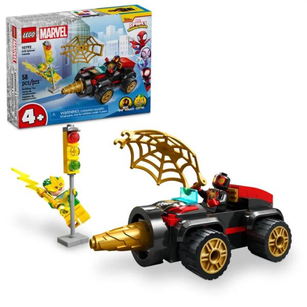 *Lego marvel spiderman vehiculo perforador