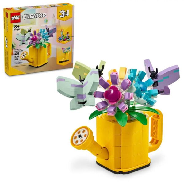 *Lego flores en regadera