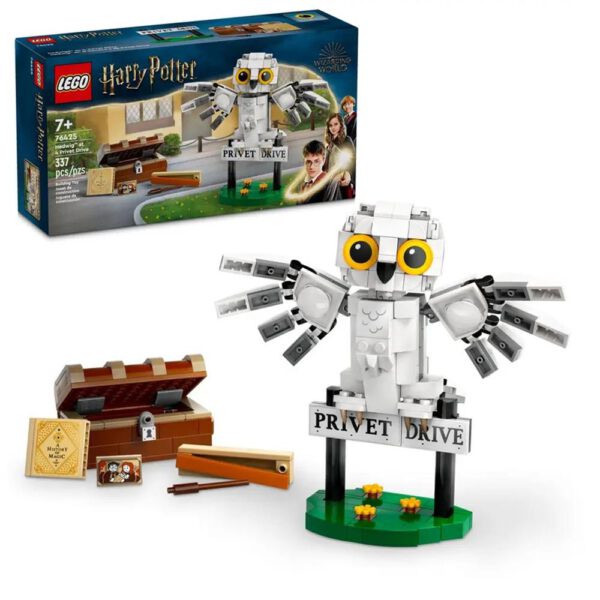 *Lego harry potter hedwig en el numero 4 de privet drive