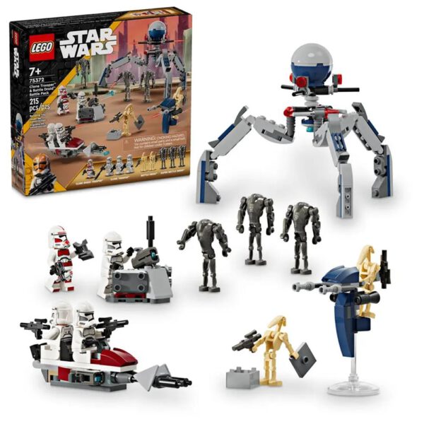 *Lego star warspack de combate: soldado clon y droide de combate