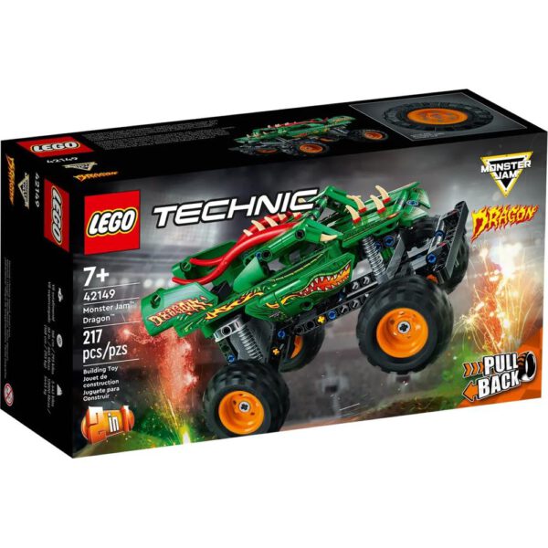 *Lego technic monster jam dragon