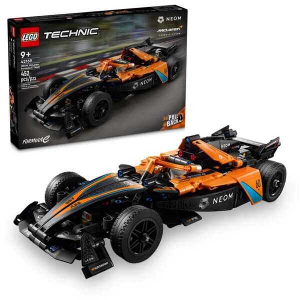 *Lego technic neom mclaren formula e race car