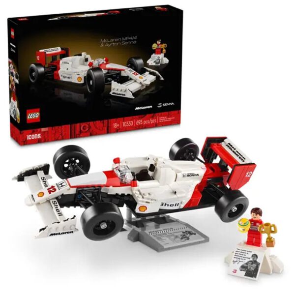 *Lego icons mclaren mp4 - 4 y ayrton senna