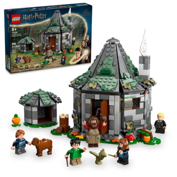 *Lego harry potter cabaña de hagrid: una visita inesperada