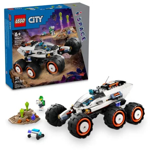 *Lego city rover explorador espacial y vida extraterrestre