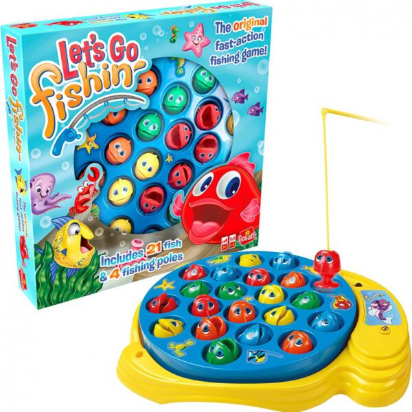 *Juego de pesca para niños goliath let´s go fishing